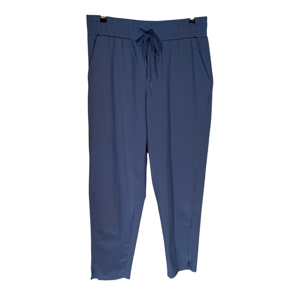 All in Motion Womens Blue Tapered Jogger Athletic Pants High Rise M Athleisure